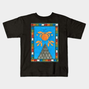 19 The Sun from The Minoan Tarot Kids T-Shirt